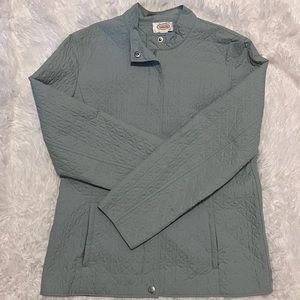quilted light jacket talbots original like new